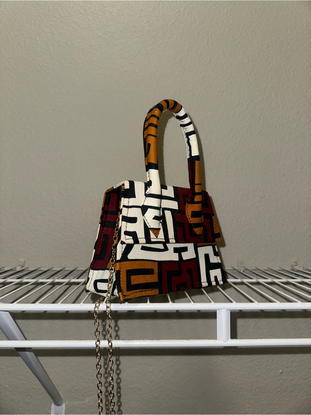 African Style Patterned Purse - Picture 4 of 5